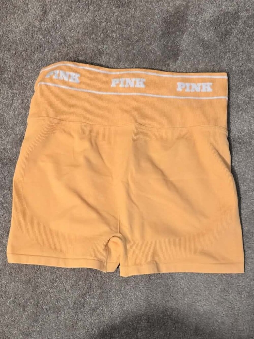 Pink / Victoria’s Secret – Shorts – Ribbed Peach – Size M